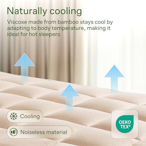 Niagara Sleep Solution Cal King Ultra Soft Mattress Topper—Back Pain Relief
