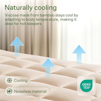 Niagara Sleep Solution King Ultra Soft Mattress Topper — Back Pain Relief