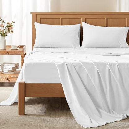 Comfort Spaces Coolmax Moisture Wicking Cooling Sheet Set, Queen 4 Piece