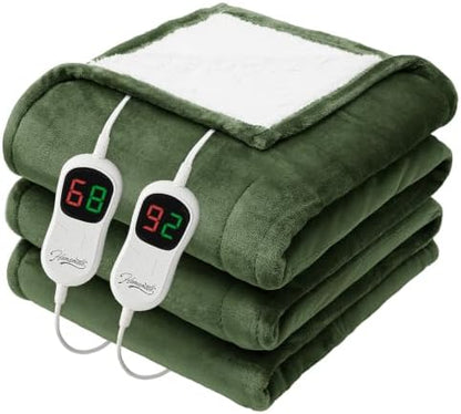 Homemate Heated Electric Blanket Queen Size 84"x 90" Heating Blanket