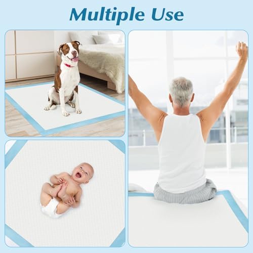 50 Count 36” x 36” Super Absorbency Disposable Underpads