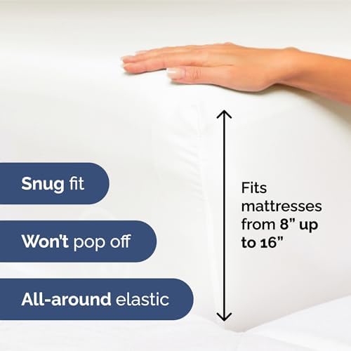King Size 4 Piece Sheet Set - Ultra Soft & Cooling Sheets - Antique White