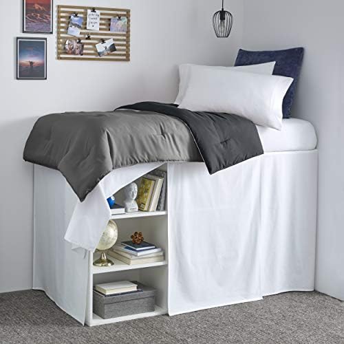 Nautica - Twin XL Size Cotton Twill Bed Skirt with Split Corners