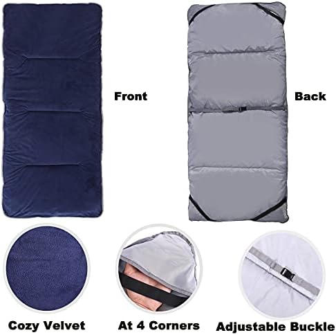Thick Camping Sleeping Pad, Soft Comfortable Microfiber Camping Cot Pads for Adults, Lightweight Foldable Sleeping mats for Traveling Hiking Backpacking Traveling