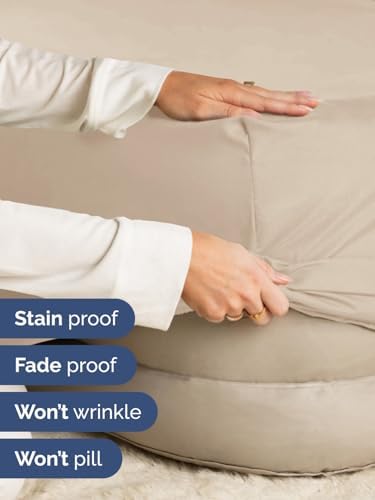 CGK Linens Extra Deep King Fitted Sheet - Fitted Sheet Only - Cream