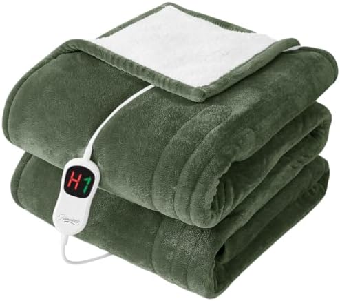 Homemate Heated Electric Blanket Full Size 72"x84" Heating Blanket