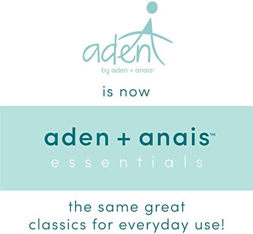 aden + anais Essentials Dream Blanket, Muslin Baby Blankets for Girls & Boys, Ideal Lightweight Newborn Nursery & Crib Blanket, Unisex Toddler & Infant Bedding, Shower & Registry Gift,Swans