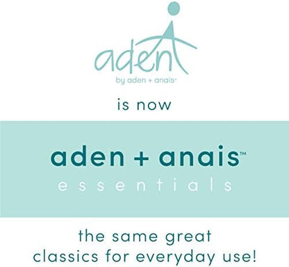 aden + anais Essentials Dream Blanket, Muslin Baby Blankets for Girls & Boys, Ideal Lightweight Newborn Nursery & Crib Blanket, Unisex Toddler & Infant Bedding, Shower & Registry Gift,Swans