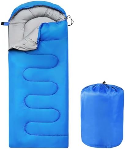 OBTANIM Sleeping Bags Portable Waterproof Camping Sleeping Bag for Adults Kids 4 Seasons Cold Weather or Warm Backpacking Hiking Travel Indoor Outdoor Use