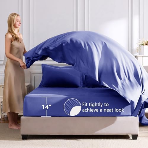 CozyLux King Comforter Set 102"x90" Very Peri - 7 Piece Bed in a Bag