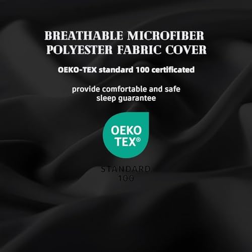 DOWNCOOL Comforters King Size,Black Duvet Insert, Lightweight Quilt