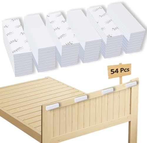 Jayen Headboard Wall Bumpers, 54 Pcs Furniture Wall Protectors