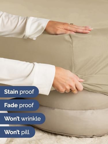 CGK Linens Extra Deep Split King Fitted Sheet - Fitted Sheet Only - Beige
