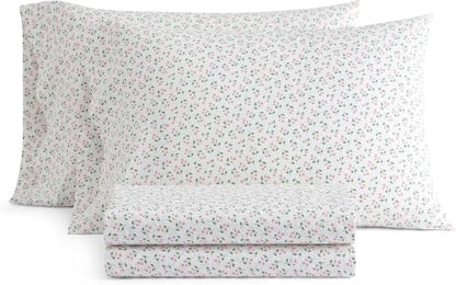 Martha Stewart - Twin Size Sheet Set with Fitted Sheet & Pillowcase