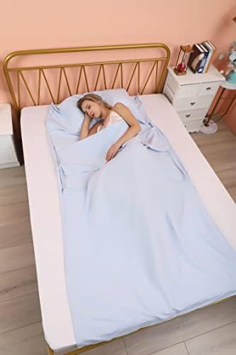 JITTY Sleeping Bag Liner 83"x45" for Travel Camping Hiking Home Hotel