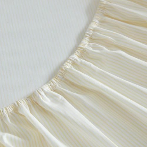 Martha Stewart - Twin Size Sheet Set with Fitted Sheet & Pillowcase