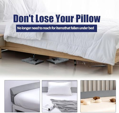 HOMBYS Wedge Pillow Headboard for Bed Gap,Foldable Bed Wedge Gap Filler Queen Size,Matterss Gap Filler,Multi Functional Bed Crack Pillow, Fill The Gap (0-7") Between Your Headboard and Mattress
