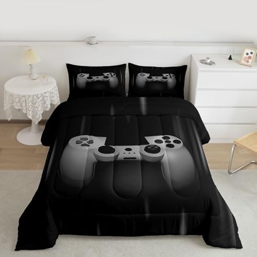 Feelyou Boys Gamer Comforter Set Twin Size for Boys Kids