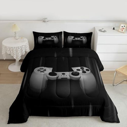 Feelyou Boys Gamer Comforter Set Twin Size for Boys Kids