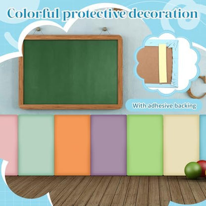 Hahafelt 8 Pack Wall Padding Headboard 19.69" x 11.81" x 1.18" Fresh Colors