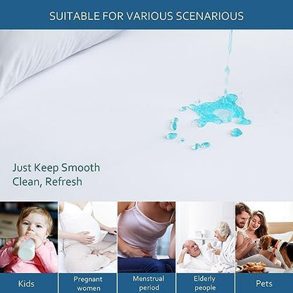 King Size Mattress Protector Waterproof, Mattress Cover for Kids