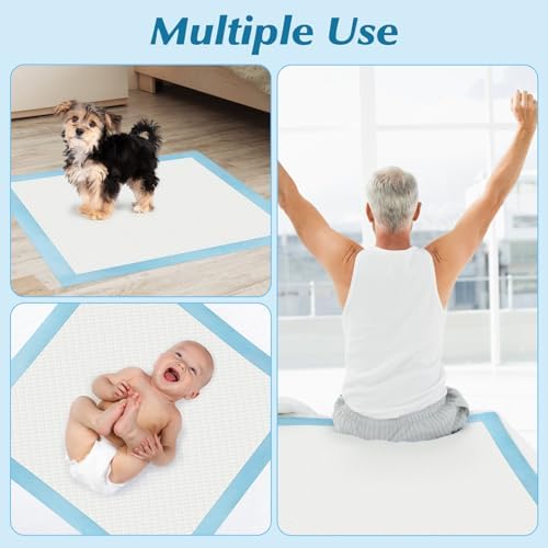 100 Count 22” x 22” Super Absorbency Disposable Underpads