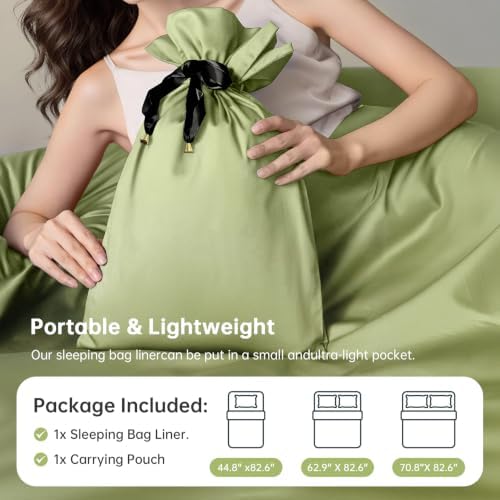 Sleeping Bag Liner, Travel Sheets for Hotel, Sleep Sack for Adults
