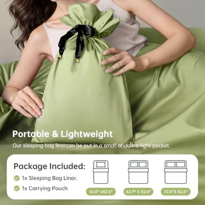 Sleeping Bag Liner, Travel Sheets for Hotel, Sleep Sack for Adults