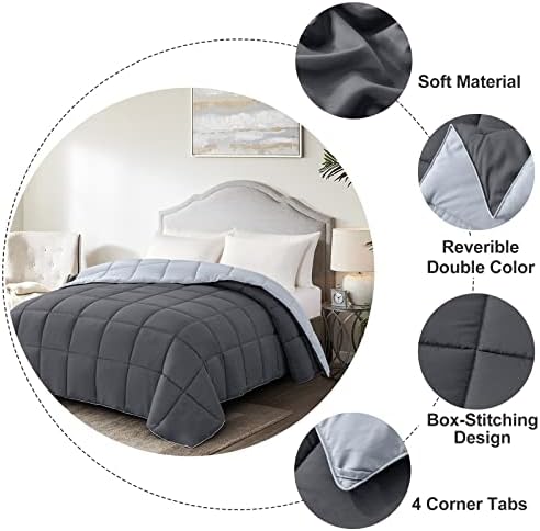 Homelike Moment Comforter King Size - Bed Duvet Insert Lightweight