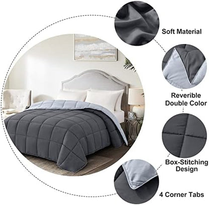 Homelike Moment Comforter King Size - Bed Duvet Insert Lightweight