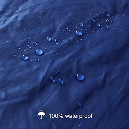 Coldwind Mattress Bags for Moving and Storage,Waterproof Mattress Cover for Moving with Heavy Duty Handles, Reusable Mattress Storage Bag, Moving Supplies & Moving Bags,California King Size,Navy