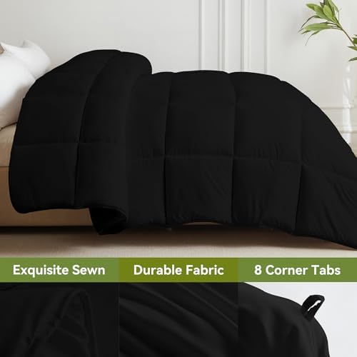 L LOVSOUL Cali King Comforter Down Alternative Duvet Insert, 108x98IN