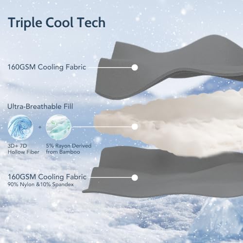 Cooling Comforter Queen Size with Japanese Double-Sided Cold Tech