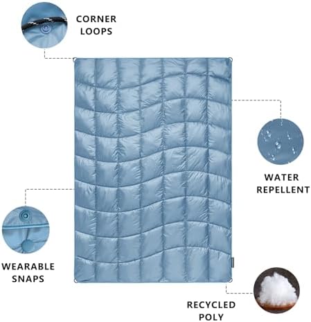 Camping Blanket Puffy Camp Blanket Large Outdoor Blanket