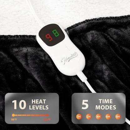 Homemate Heated Electric Blanket Full Size 72"x84" Heating Blanket