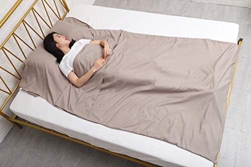 JITTY Sleeping Bag Liner 83"x45" for Travel Camping Hiking Home Hotel