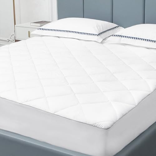 Sunflower Full Mattress Pad, Cotton Mattress Cover Protector, Thin