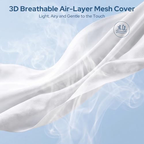 BEDLORE Twin Waterproof Mattress Protector, Soft & Breathable Mattress Pad