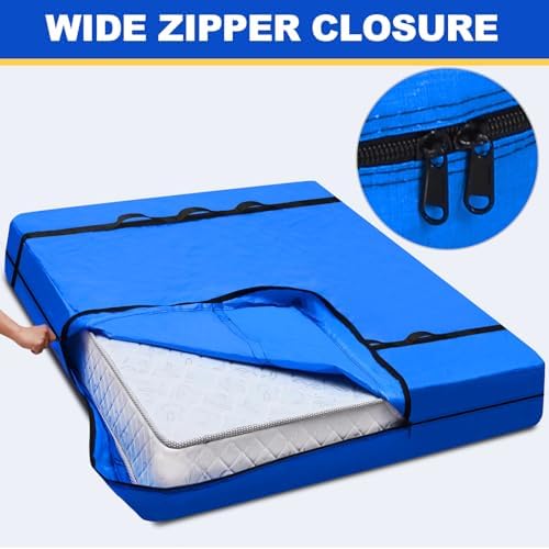 TICONN Mattress Bags for Moving, Heavy Duty Mattress Cover Storage Bag