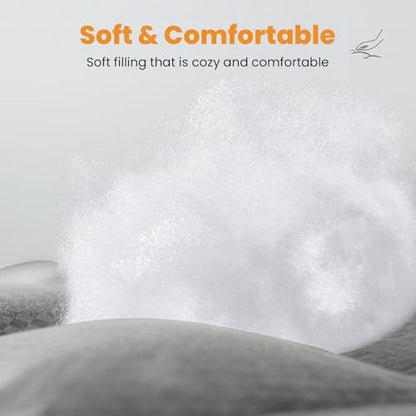 MATBEBY Queen Size Mattress Pad - Cooling Breathable Mattress Topper, Quilted Fitted Mattress Protector, Pillow Top Mattress Cover with 8-21" Deep Pocket, Machine Washable, Light Grey, 60x80 Inches