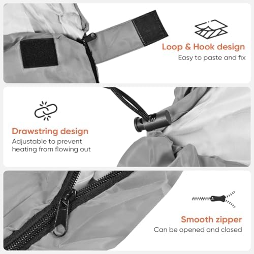 OBTANIM Sleeping Bags Portable Waterproof Camping Sleeping Bag for Adults Kids 4 Seasons Cold Weather or Warm Backpacking Hiking Travel Indoor Outdoor Use