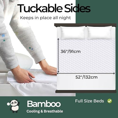 Hygge Sheets®️ Organic Washable Incontinence Bed Pads with Tucks