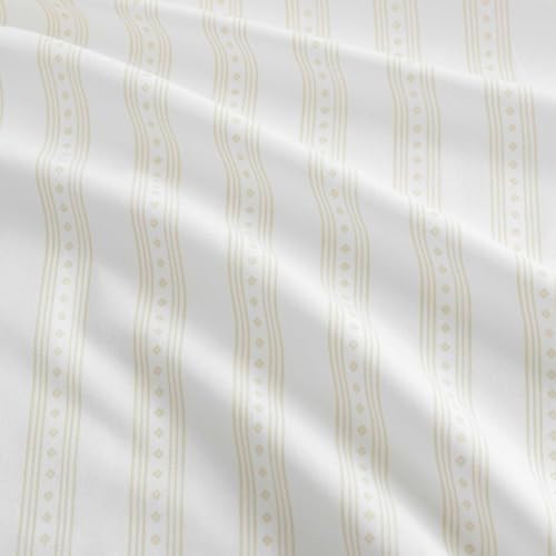Martha Stewart - Twin Size Sheet Set with Fitted Sheet & Pillowcase