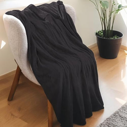Electric Heated Blanket 50"x60" Throw Size, Iron Grey