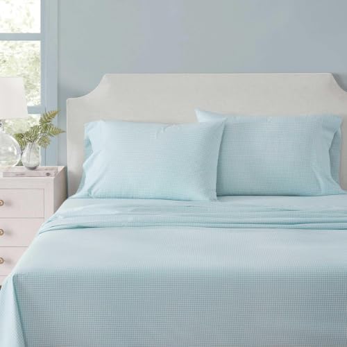 Martha Stewart - Twin Size Sheet Set with Fitted Sheet & Pillowcase