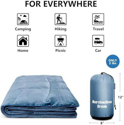 Camping Blanket Puffy Camp Blanket Large Outdoor Blanket