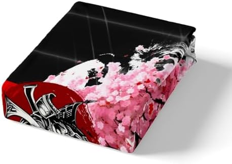 Feelyou Cherry Blossoms Duvet Cover Twin Size Boys Girls Teens