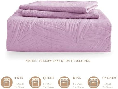 Exclusivo Mezcla 3-Piece Lightweight California King Quilt Bedding Set