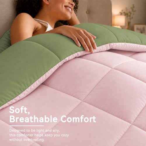 Anluoer Full Size Comforter Sets, 7 Piece Bed in a Bag Full Bedding Sets