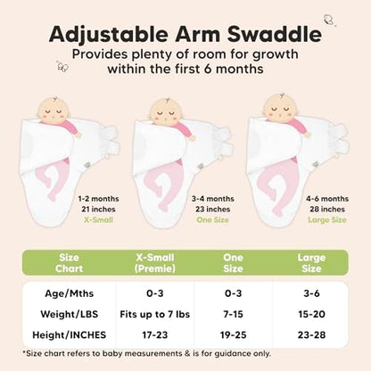 KeaBabies 3-Pack Organic Baby Swaddles for Newborns, Infant, Sage, 3-6M